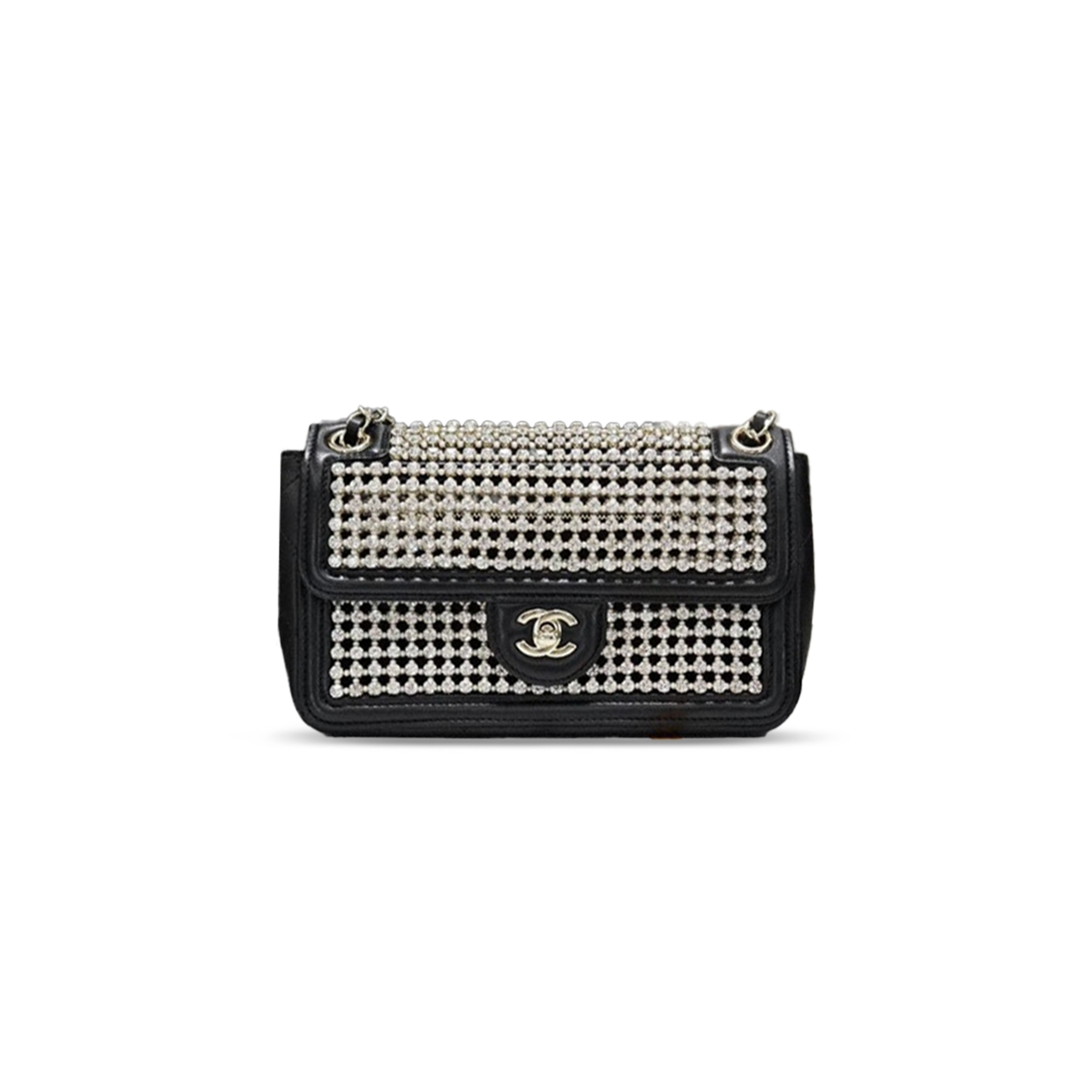 Ch*el 25p evening bag mini classic flap 331253 (25*15*6cm)